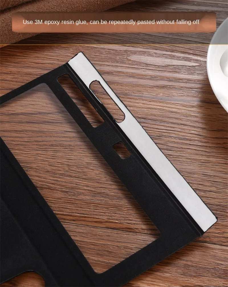 

Genuine Leather Case For Huawei Mate Xs X Matex Matexs Folding Screen Anti-drop Protective Cover Front And Rear Window Bracket