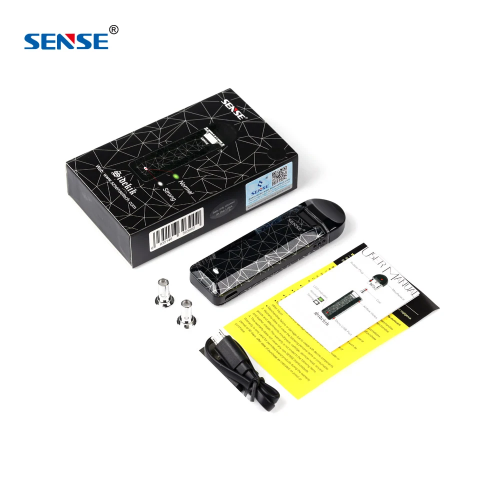 Оригинальный Sense Sidekik Pod Комплект Встроенный аккумулятор 460 мАч с емкостью 2 мл & Air