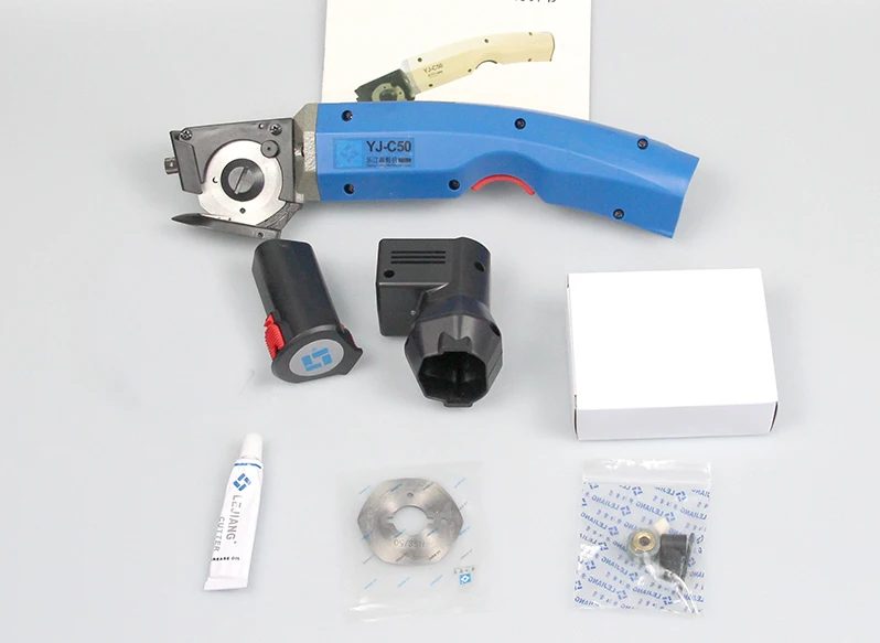 Электрические ножницы 35 Вт заряжаемый круглый нож для резки ткани 100 ~ 240 В |