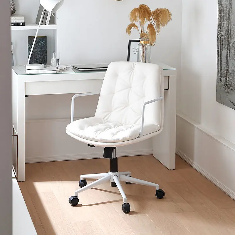 

Modern minimalist bedroom makeup chair net red chair light luxury dressing chair cute home office computer swive gamel chair