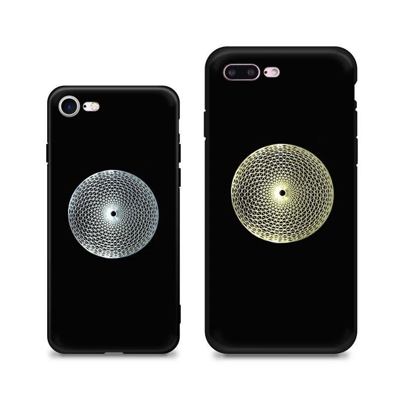 

Sacred Geometry Metal Nickel Sticker Energy Pattern Geometric Symmetry Decoration For Mobile Phone Case Back Car Styling Laptop