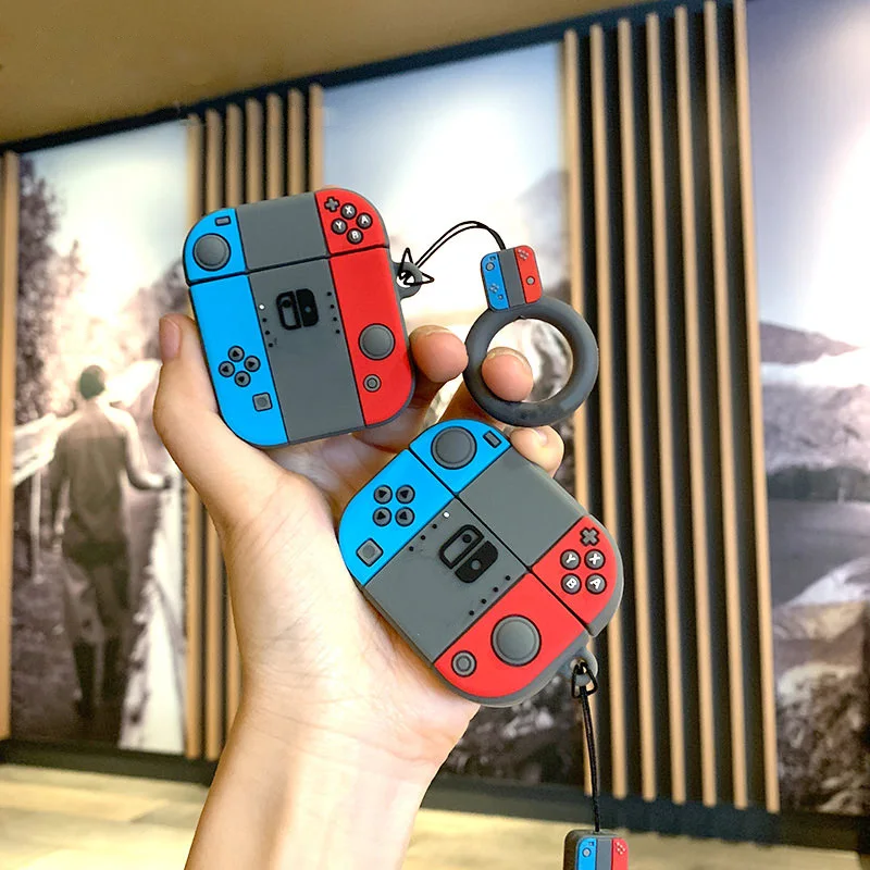 

NEW Silicone Classic Game Console Retro Earphone Headset Shell Earphone Case Cover for Airpods Pro 1 2 Wireless Bluetooth