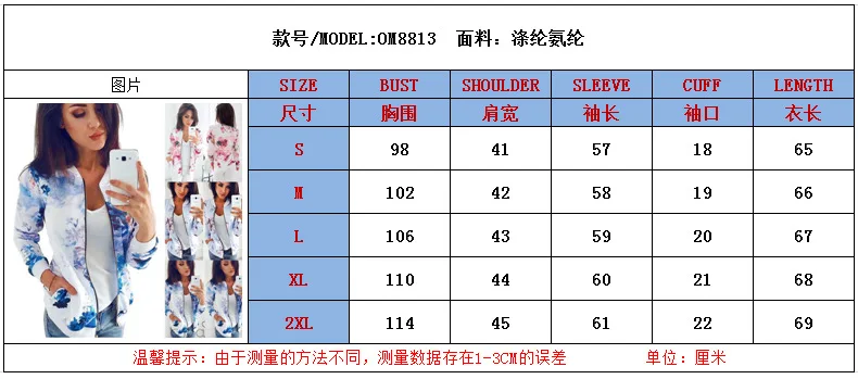 

Women's Casual Jacket Spring Autumn Short Jacket Original Design Printed Slim Korean Jacket for Women Casual Floral Coats