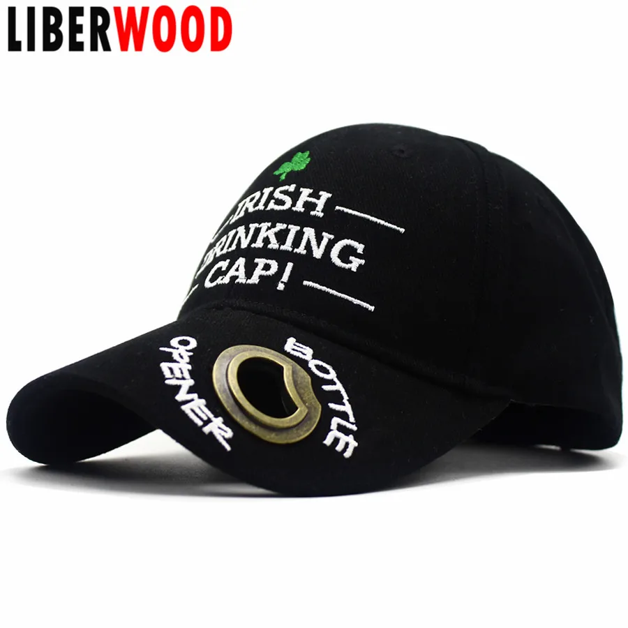 Бейсболка LIBERWOOD бейсболка в виде клевера Ирландская Кепка для напитков