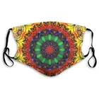 Маска с анималистическим калейдоскопом для детей, женщин, мужчин, комфортная Пылезащитная маска для рта с фильтрами из активированного угля PM2.5 Air