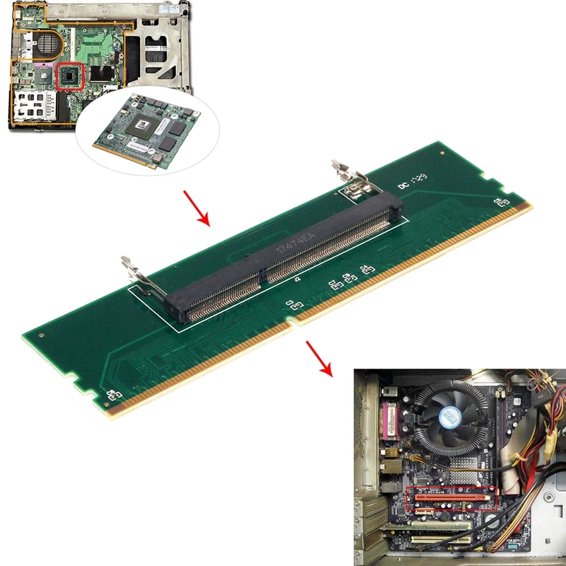 1 5 V DDR3 204 оперативной памяти ноутбука SO-DIMM к настольному компьютеру DIMM слот