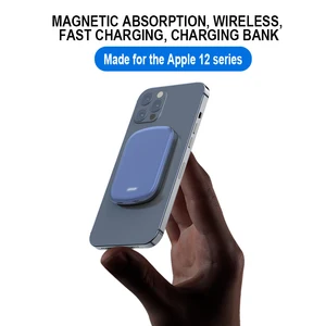 10000mAh Mini Magnetic Power Bank Fast Wireless Charger For Iphone 12
13 Pro Max Xiaomi Samsung Mobile Phone External Battery