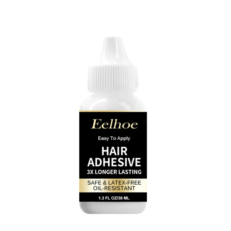 

38ml Super Lace Wig Glue Hair Bonding Glue Hair Gel Wig Tool Kits Skin Invisible Liquid Glue Lace Mesh Hair Styling Block Glue