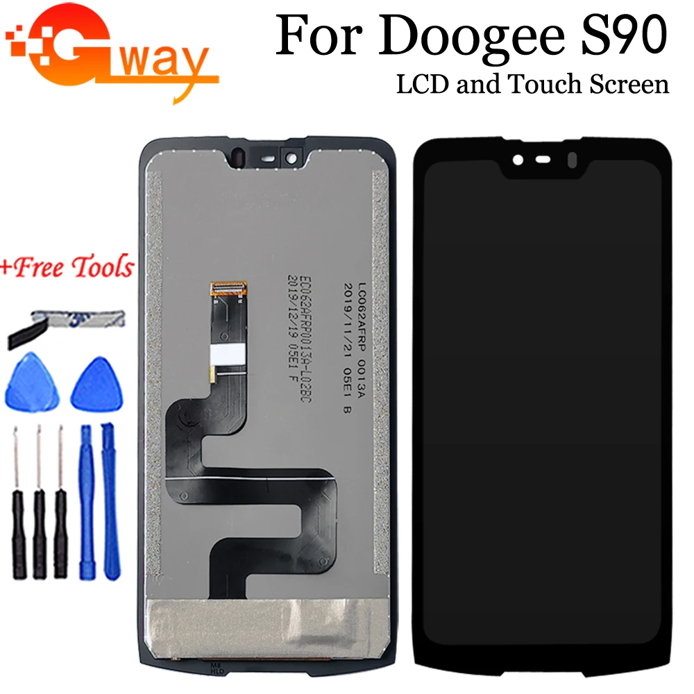 6 18 &quotДля Doogee S90 ЖК дисплей Дисплей кодирующий преобразователь сенсорного экрана