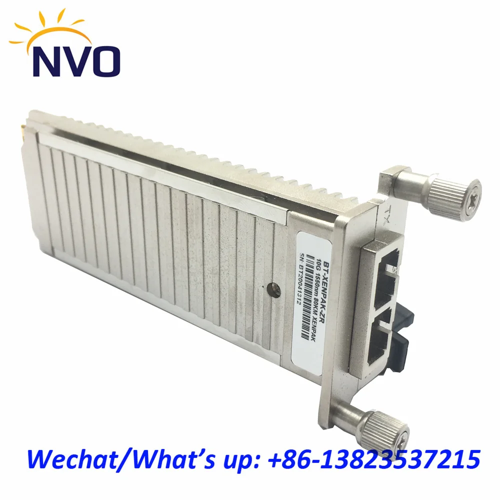 Сильная Совместимость 10G-XNPK-ZR 1550 нм 40 км 80 SMF двойной SC коннектор XENPAK