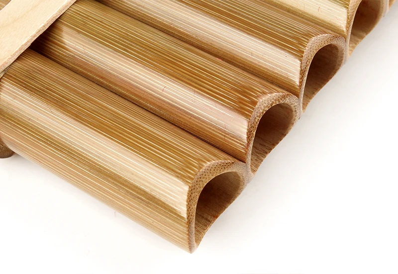 Китайский народный музыкальный инструмент Pan Flute Bamboo Panflute 10 труб духовой инструмент Panpipes Flauta ручной работы легко носить с собой