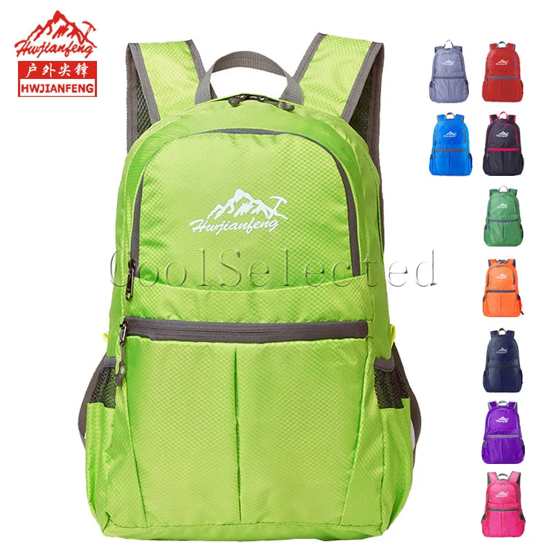 

Outdoor Sports Portable Waterproof Folding mini backpacks bag Travel Camping Daily Backpacks Travel Women small backpack
