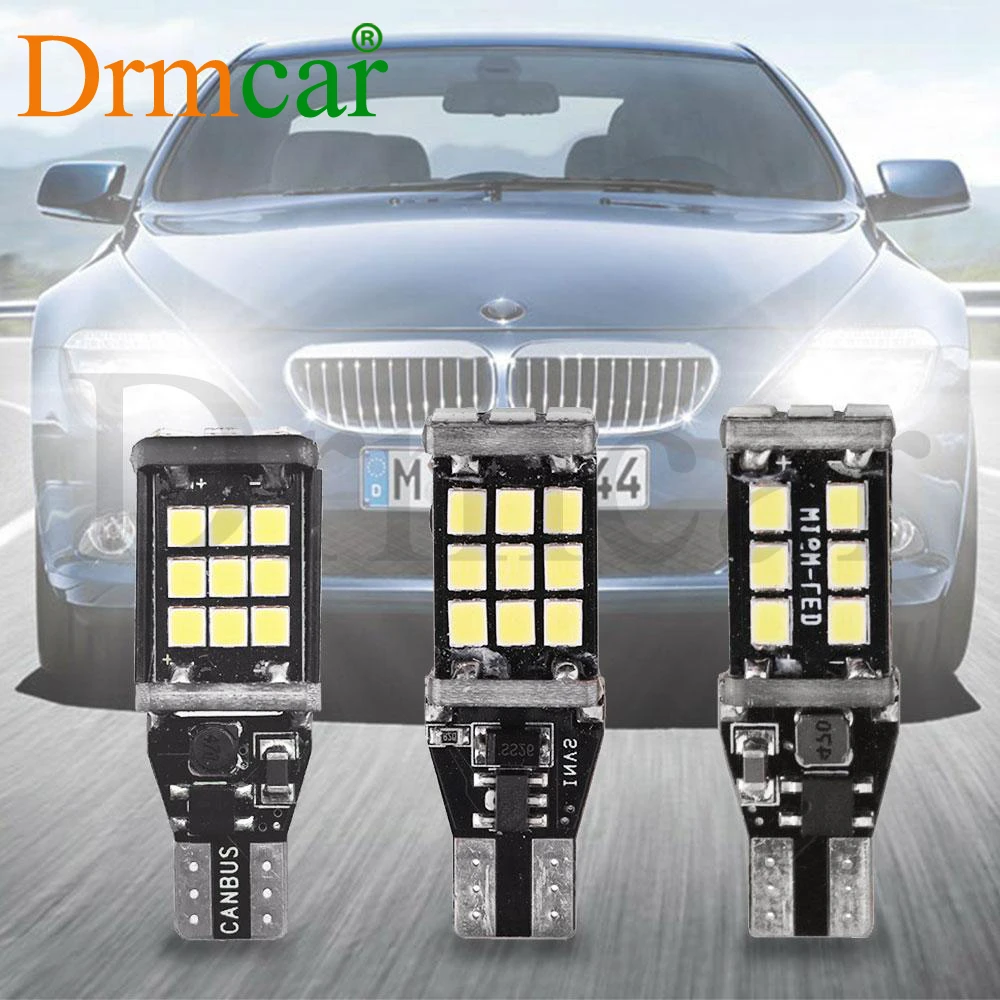 1 шт. автомобисветодиодный Светодиодная лампа заднего хода T15 W16W WY16W 2835|Сигнальная