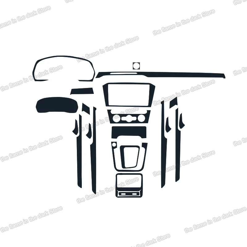 

lcd TPU Car Interior gear dashboard screen dashboard Protective Film for Volkswagen Passat B8 Variant 2017 2020 2018 2019