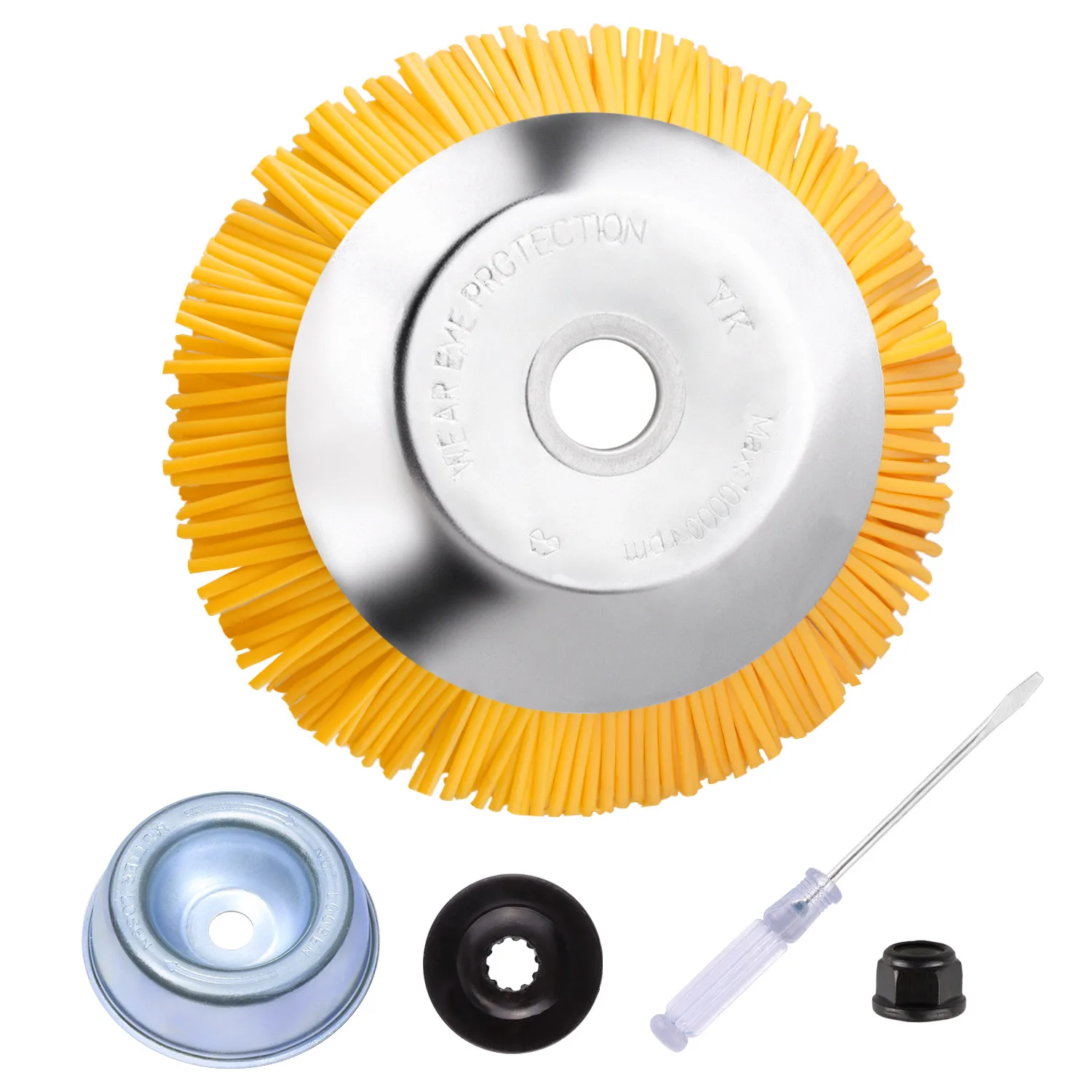 5 шт./компл. 8 дюймов провод с нейлоновой оплеткой колеса ручная газонокосилка