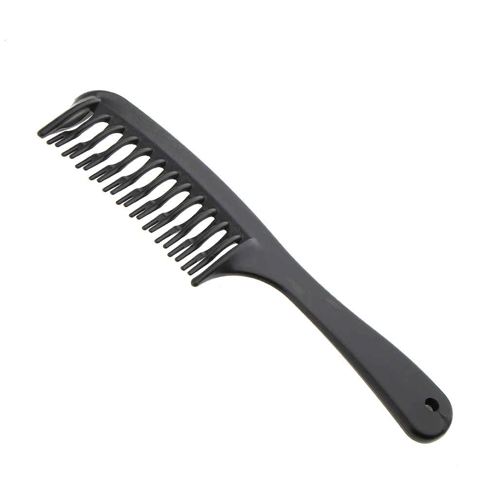 

Double Teeth Anti-static Hair Detangling Comb Barber Cut Hair Styling Brush Highlighting Hair Comb Separate Parting For Hair