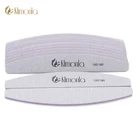 25 шт.лот 100180, профессиональные пилки для ногтей, шлифовальный буфер, пилка для ногтей, C-изогнутые боковые бананы, инструменты для маникюра и педикюра