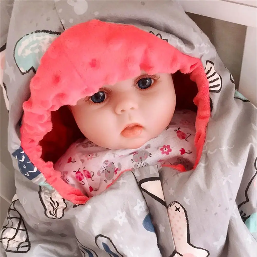 

Детский спальный мешок, хлопковая портативная коляска с двойной молнией, ручная Пеленка, мешок для сна, зимняя поставка