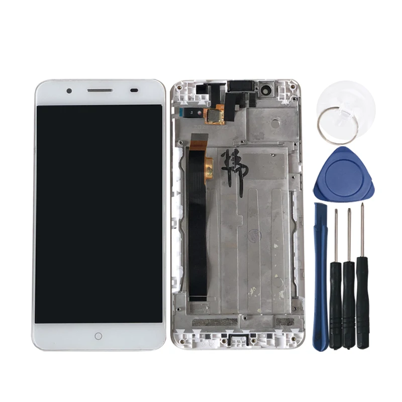 ЖК экран M & Sen для ZTE Blade A610 Plus A2 BV0730 5 дюйма сенсорный с дигитайзером рамка Plus|Экраны