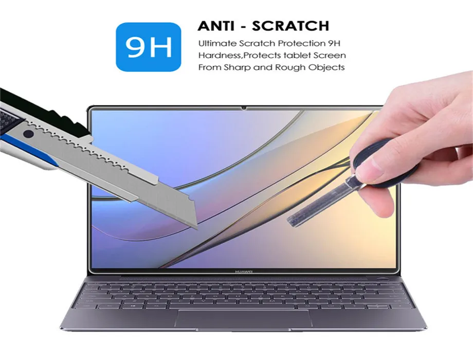Закаленное стекло для huawei MateBook 14 Защитная пленка для экрана MateBook X Pro MateBook E 12 для huawei magicbook 13,9 15,6
