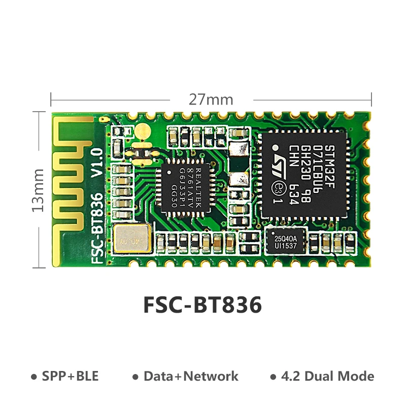 6 контактный высококачественный модуль передачи UART Pass Through Mfi Bluetooth с поддержкой SPP