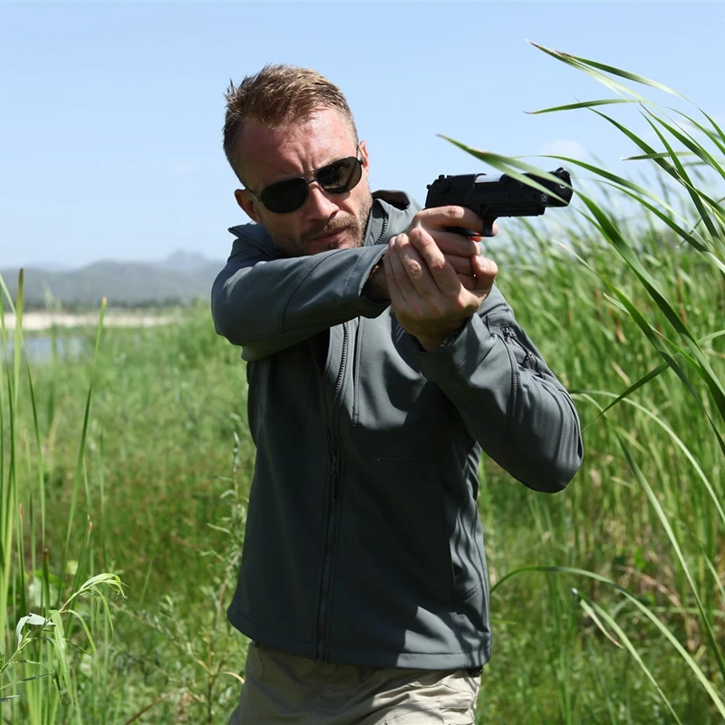 Осенне зимние мужские камуфляжные куртки уличные пальто одежда с флисовой