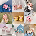 Чехол для AirPods Pro 2 1, чехол с 3D рисунком свиньи, чехол для AirPods Pro, защитный чехол для наушников