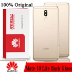Оригинальная задняя крышка для HUAWEI Mate 10 Lite запасные части задняя крышка батарейного отсека с рамкой для камеры запасные части