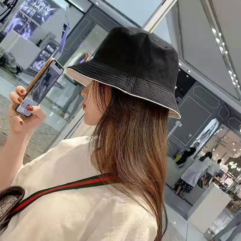 Двусторонняя Кепка От Солнца мужская шляпа-Панама хлопок цвет в ассортименте |