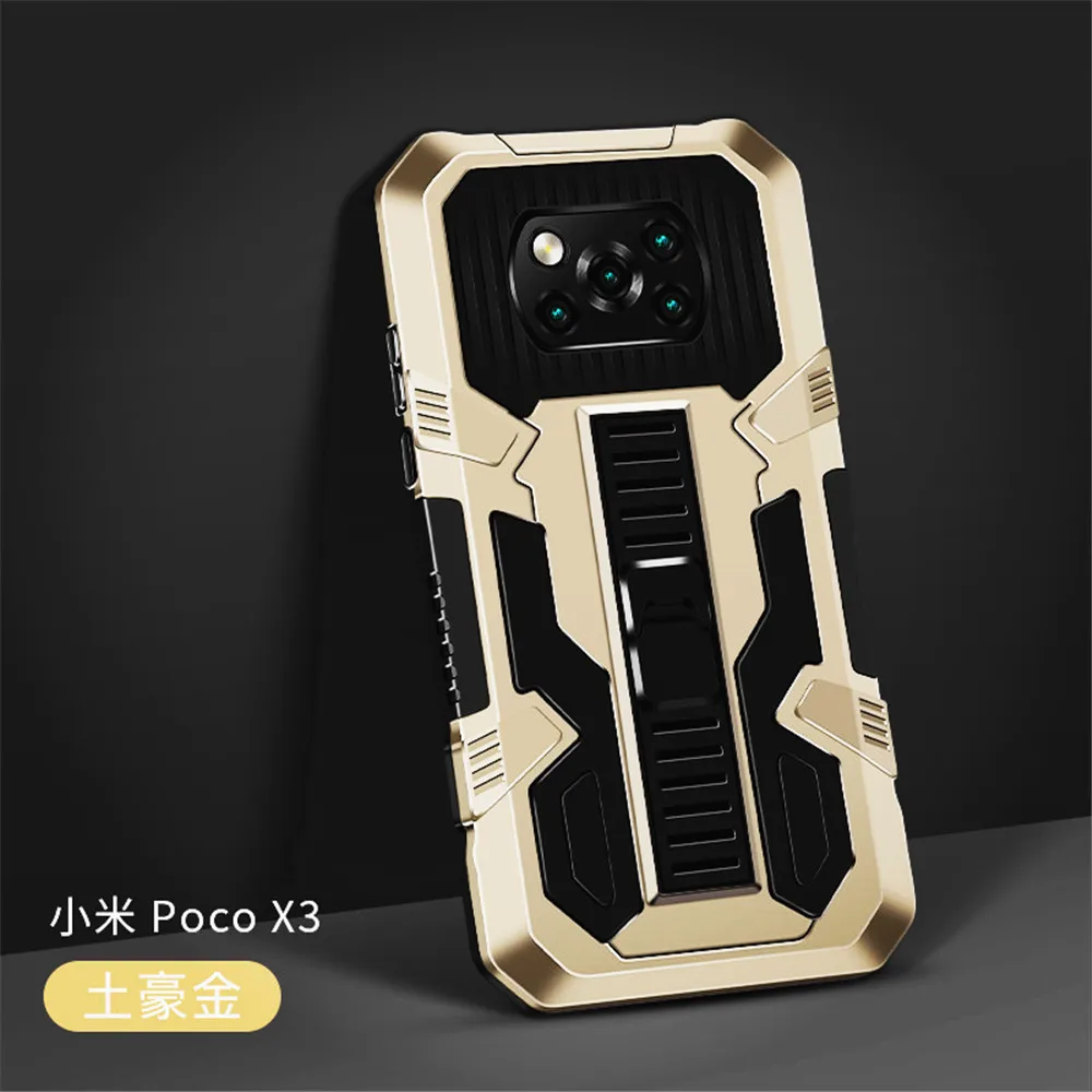 

Capa Poco X3 Pro NFC Case Kickstand Shockproof Armor Phone Cover For Xiaomi Pocophone Pocox3 Pro NFC Poco X 3 Pro Holder Coque