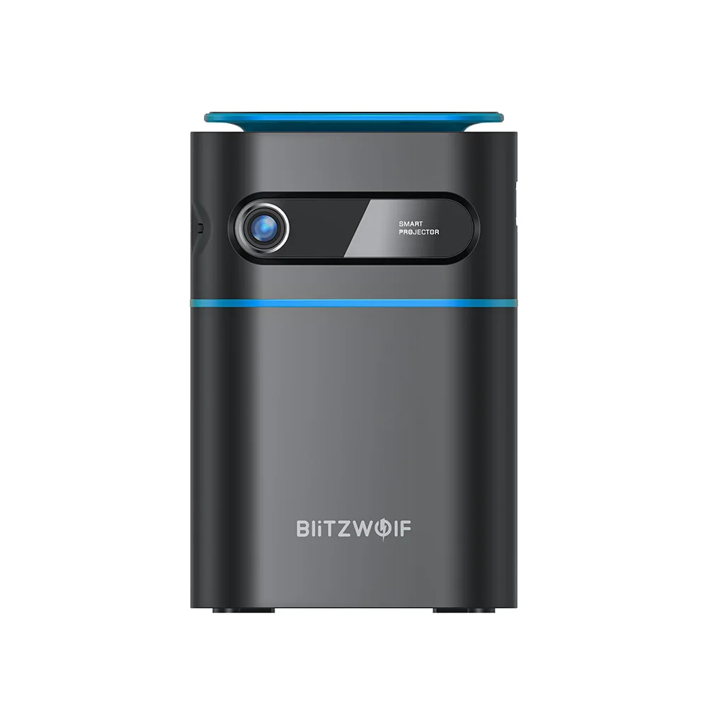 BlitzWolf BW-VT2 Мини-проектор DLP WIFI 1080P 2 4G / 5G Беспроводная проекция Ручной кинотеатр