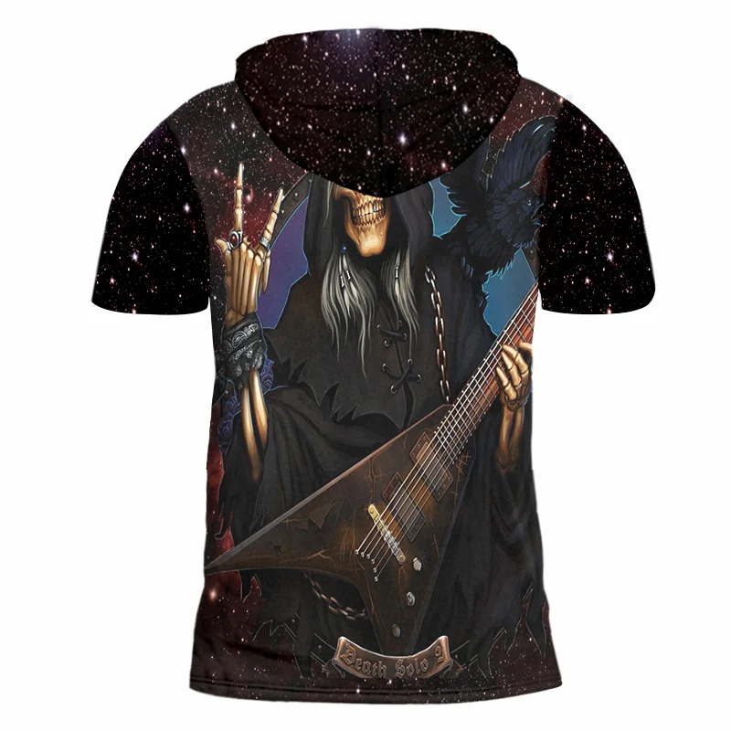 OGKB унисекс хип хоп уличная футболка с коротким рукавом капюшоном летние топы для