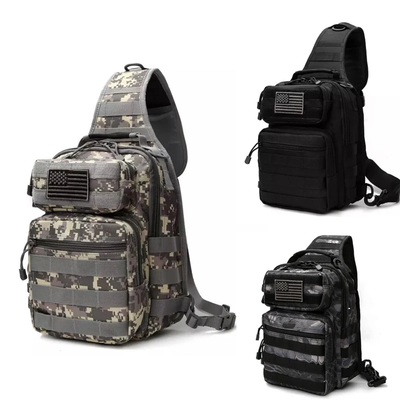 Военный тактический рюкзак 800D камуфляжная сумка на плечо для кемпинга походов