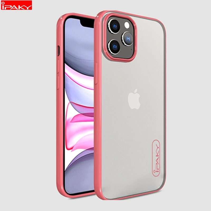 Противоударный Прозрачный чехол для iPhone 12 Pro Max