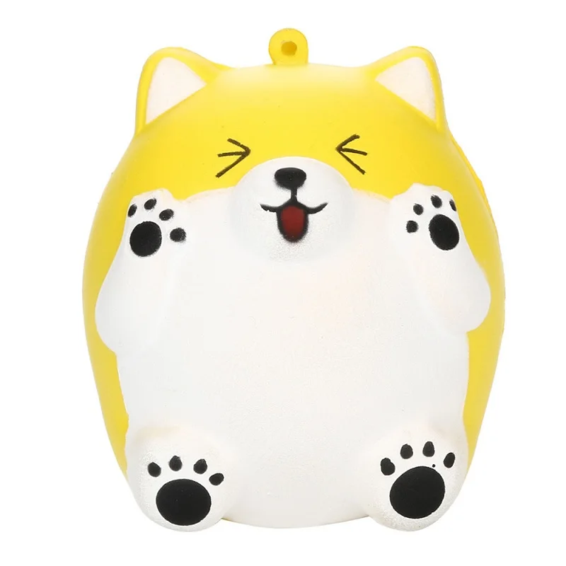 Kawaii Улыбка Медведь Squeeze игрушки медленно поднимающийся крем Ароматические