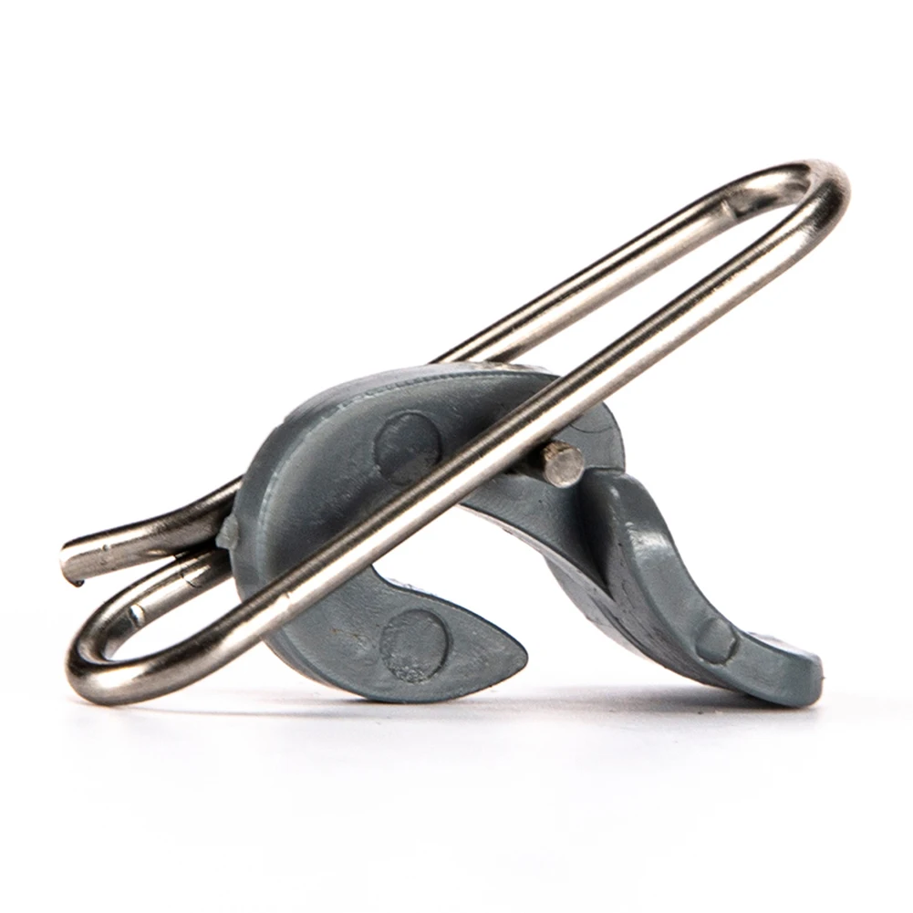 

10pcs Fishing Bait Clips / Hook Bait Release Clip Sea Fishing Accessories Fishing Bait Clips Stainless Steel Pin Fishing Lure