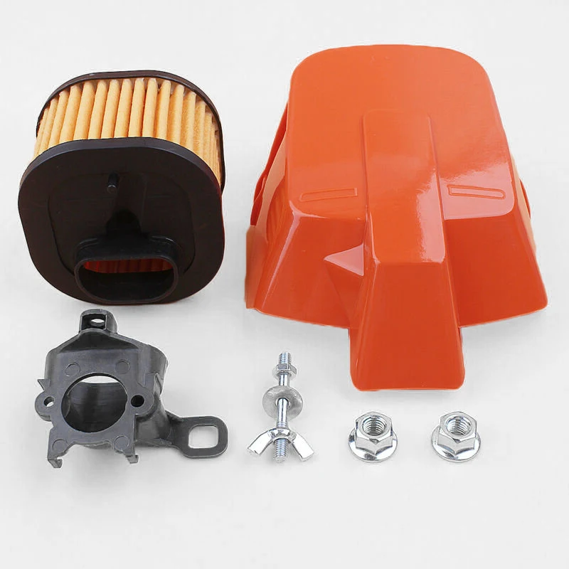 Топ воздушный фильтр крышка комплект ручка и винт бензопилы части для Husqvarna 362 371