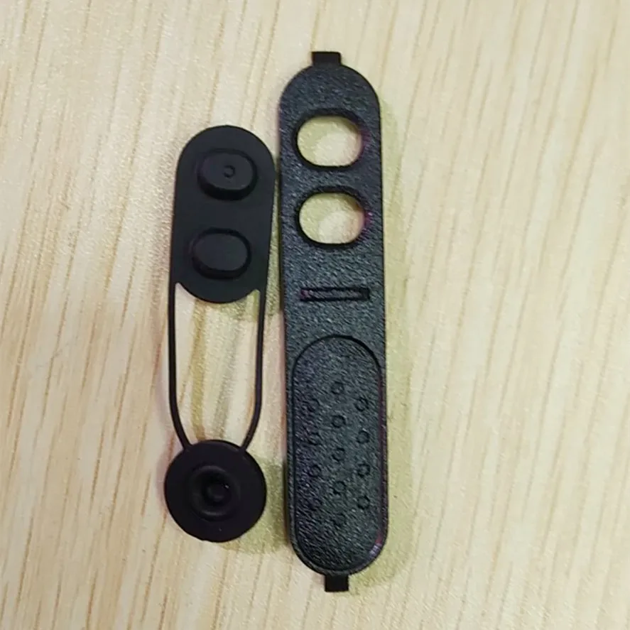 50X New Version PTT button PTT lock with rubber for Motorola DEP450 DP1400 XIR P3688 walkie talkie