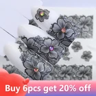 1 лист, переводные наклейки для дизайна ногтей