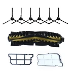 Для ilife v7s v7 v7s pro Запчасти для робота-пылесоса kit основная щетка + Hepa фильтр + боковая щетка для Chuwi ILIFE v7s pro запчасти