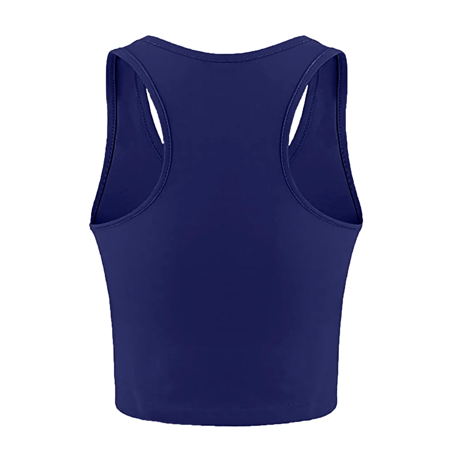 

Women's Tops 6 Pieces Basic Crop Tank Tops Newest Ladies Casual Sleeveless Crop Sport Blouse Spring Summer Vest Daily 2021