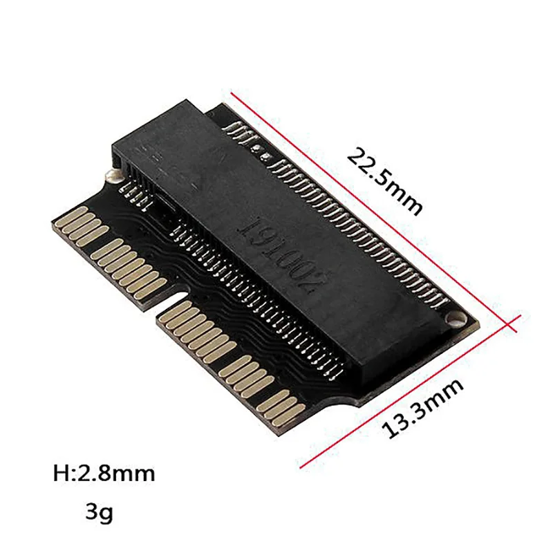 2 шт. NGFF M.2 NVME SSD адаптер карта для обновления воздуха (2013-2016 год) и Mac PRO (конец 2013-2015