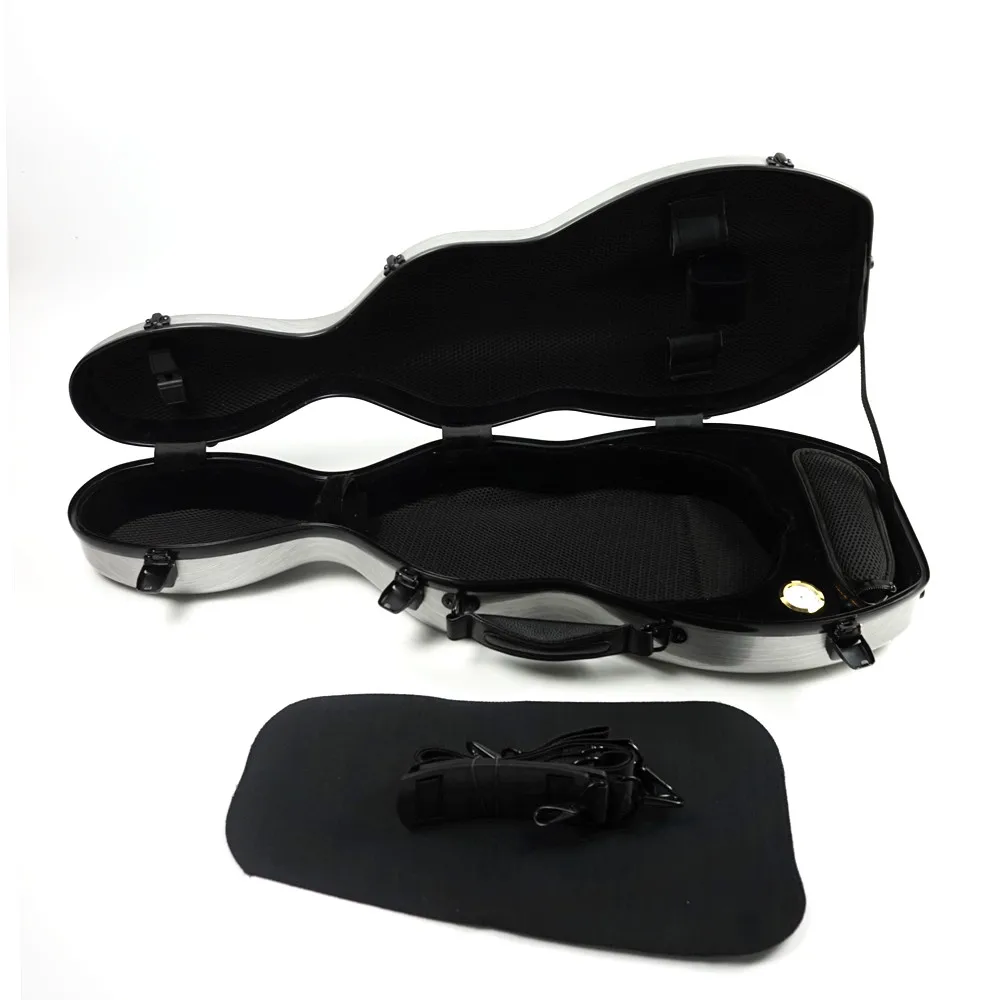 Высокоэффективный Жесткий Чехол для скрипки в форме виолончели чехол 4/4 3/4 из