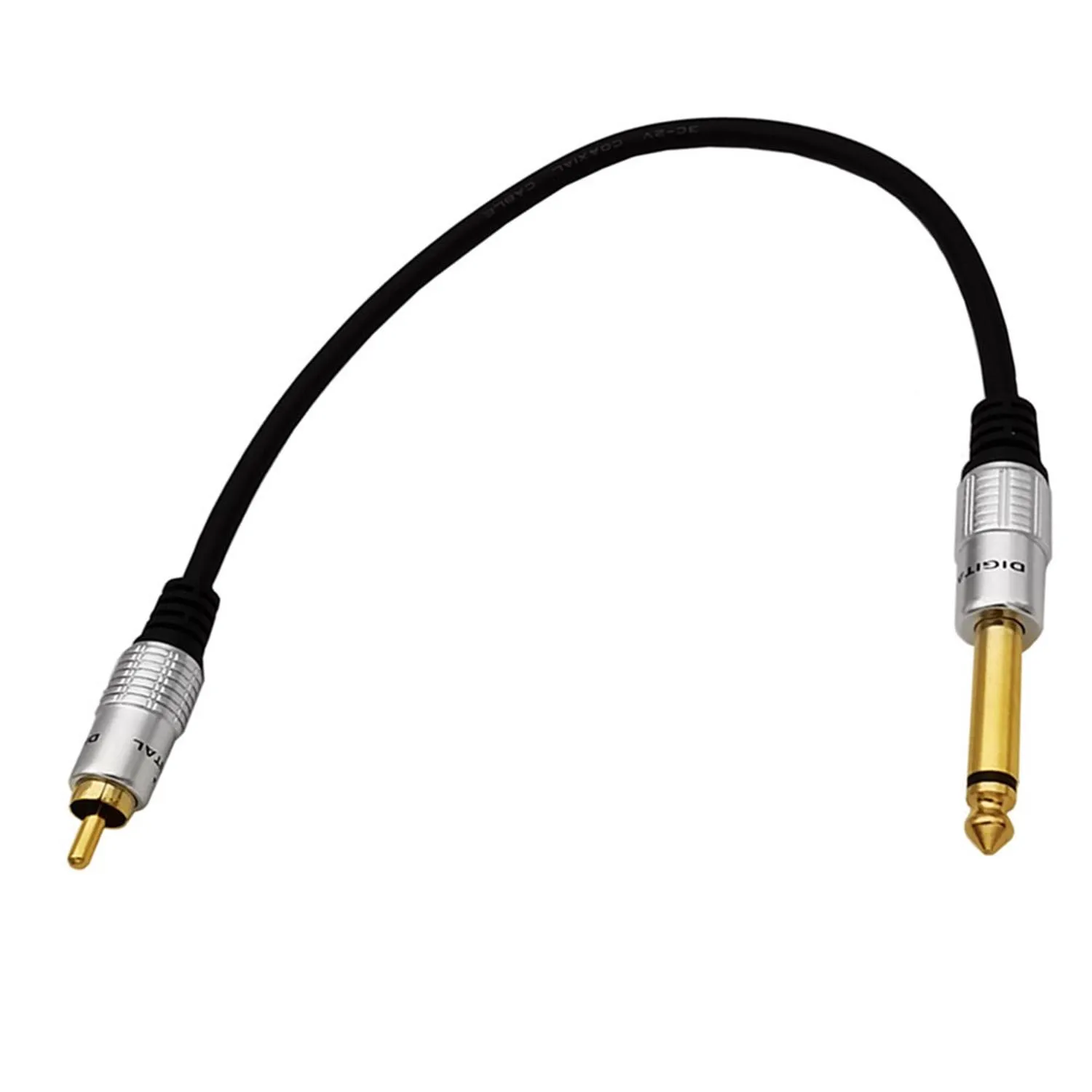 6 35 мм 1/4 &quotTS моно штекер папа RCA/Phono миксер для динамика аудиоразъем AUX