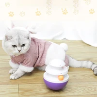 pet cat toy funny tumbler tower tracks disc cats toys balls kitten training amusement plate dog ball puppy product accessories