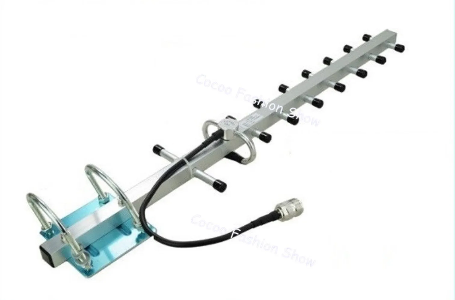 

ZQTMAX 3G Repeater 2100MHz UMTS Cellular Signal Amplifier WCDMA Signal Booster with 13dbi Outdoor Yagi antenna cable