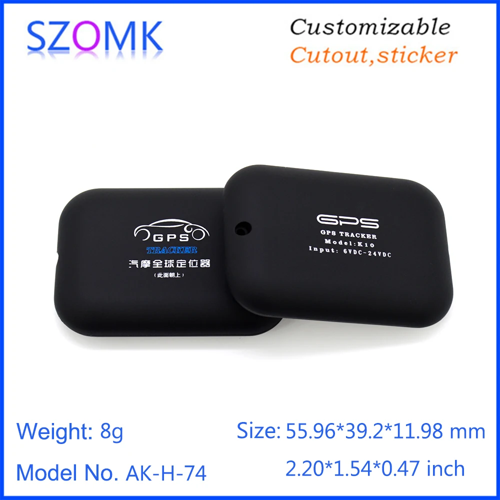 Пластиковый корпус для электроники szomk 56*39*12 мм 1 шт. пластиковый локатора с GPS