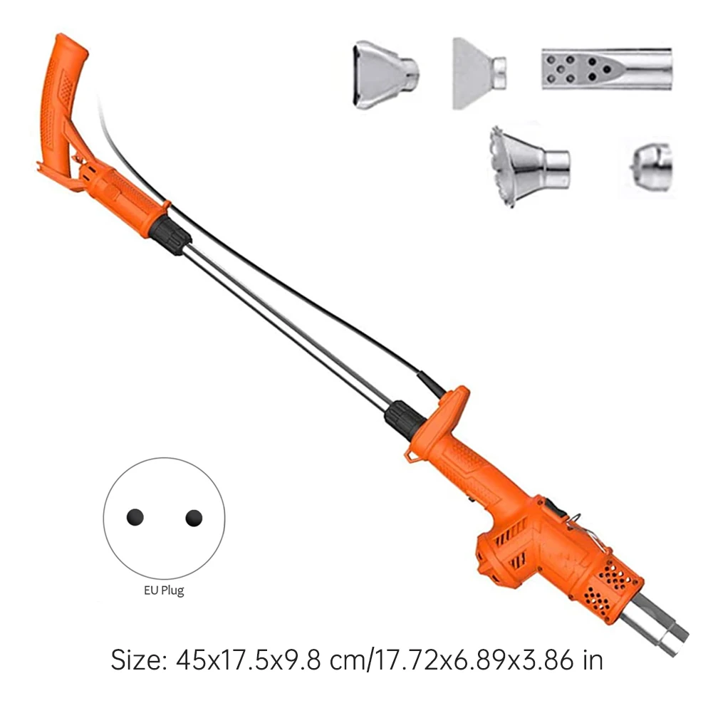 

Electric Weed Killer Weed Burner Electric Thermal Weeding Stick Garden Gas Blowtorch Wand Thermal Weeding Stick With 5 Nozzles