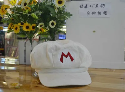 Одна деталь игры Супер Марио Одиссея шляпа взрослых детей аниме шляпы для косплея Super Mario Bros Плюшевые игрушки куклы вечеринка на Хэллоуин реквизит - Цвет: 5