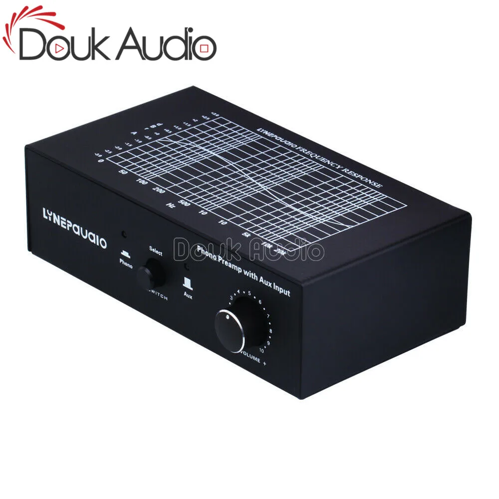 Аудиоусилитель Douk Audio Mini MM RIAA с поворотной головкой вспомогательным входом